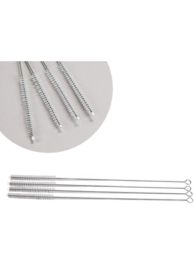 Huji Stainless Steel Straws Cleaning Brush Perfect for Reusable Tumbler Straws (2 Brushes) - Image 3